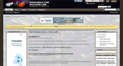 Desktop Screenshot of nissanexa.com